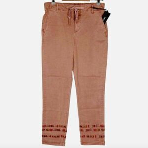 Driftwood  Pants Womens  Size Medium Cargo straight leg Drawstring